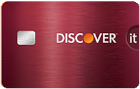 Discover it cash credit card garnet