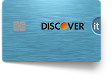 Discover it cash credit card blue