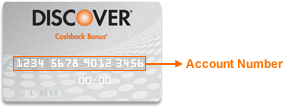 what is my discover credit card account number
